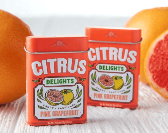 (S2-02) Canada - BIG SKY - CITRUS DELIGHTS - Pink Grapefruit X 1 UNIT - SugarMarket.ca