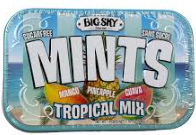 (S2-04) Box - Canada - Big Sky - Sugar Free Mints - Tropical Mix 50g x 6 units