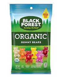 Theater Box Black Forest Organic Gummy Bears 3oz x 12 Units