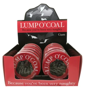 Boston American Lump of Coal Bubblegum Tins
