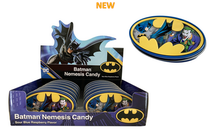 (S1-09) CHINA - Boston America - Batman Nemesis Candy - Sour Blue Rasp x 12 units