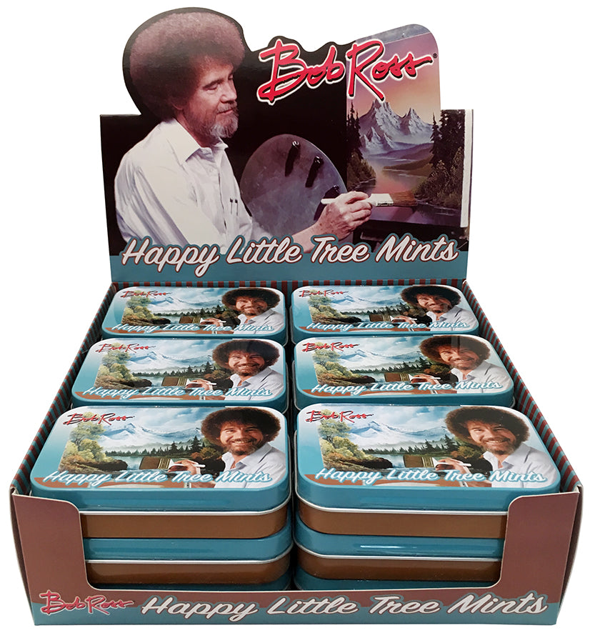 (S1-09) China - Boston America - Bob Ross Tree Mints x 18 units