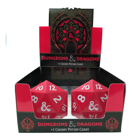 (S1-09) Box - BOSTON AMERICA - Dungeons and Dragons X 12 UNITS - SugarMarket.ca