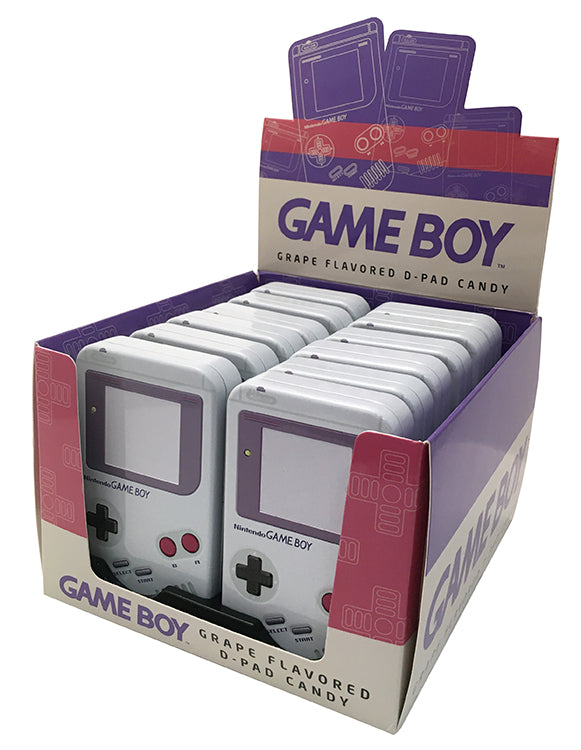 (S1-09) Box - China - BOSTON AMERICA - GAME BOY CANDY TIN  X 12 UNITS - SugarMarket.ca
