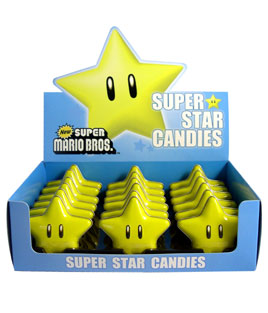 (S1-09) CHINA - Boston America - Nintendo Super Star Sours x 18 units