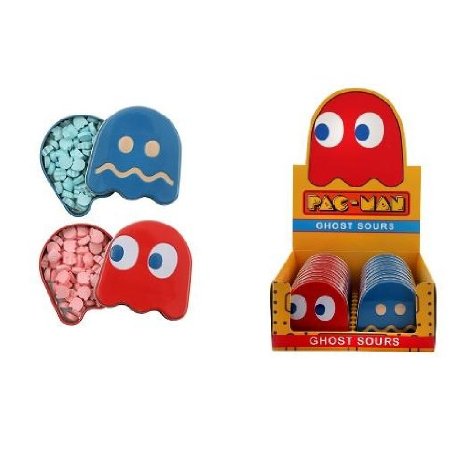 (S1-09) China - Boston America - PAC-MAN - Ghost Sours Tin x 18 units