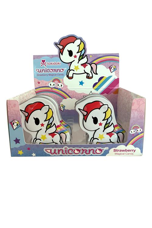 (S1-09) China - BOSTON AMERICA - TOKIDOKI UNICORNO MINTS X 12 UNITS