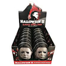 (S8-05) Boston America - Halloween II Slasher Sours Mask Tin 1oz x 12 Units