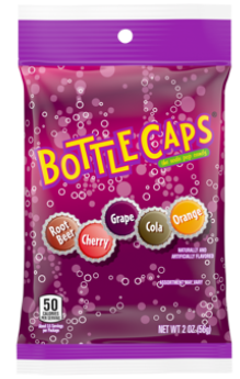 (S6-06) Bottle Caps Pocket Packs Peg 2oz (56g) x 12 Units