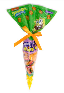 Box - Easter - Frankford Krabby Patties Minis Carrot Bag - 2.5oz (71g) x 12 Units - SugarMarket.ca