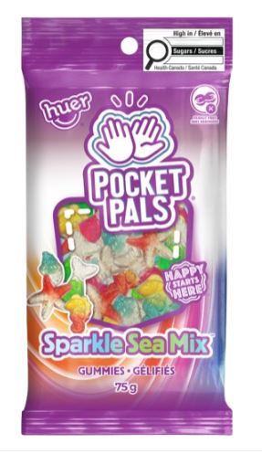 Box - Huer - 75g Peg Bag - Sparkle Sea Mix x 12 Units - SugarMarket.ca