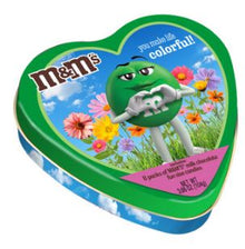 Box - Valentine - Frankford M&M Heart Tin 7" - 3.66oz x 6 Units - SugarMarket.ca