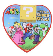 Box - Valentine - Frankford Nintendo Super Mario Surprise Heart Box - 3.17oz(90g) x 5 Units - SugarMarket.ca