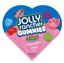 Box - Valentine - Jolly Rancher Gummies Original Heart Box - 3.8oz (108g) x 8 Units - SugarMarket.ca