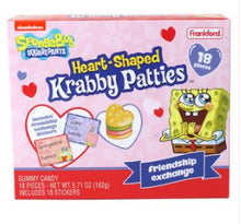 Box - Valentine - Krabby Patties Friendship 18PK - 5.17oz X 1 Unit - SugarMarket.ca