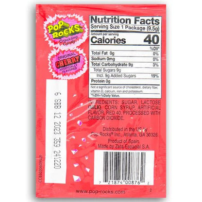 Box x 6 units - Bundle - Pop Rocks Original Cherry - SugarMarket.ca
