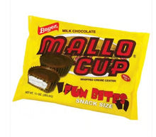 (S8-02) Halloween - Mallo Cup Fun Bites Snack Pack - 10oz (283g) x 1 Bag