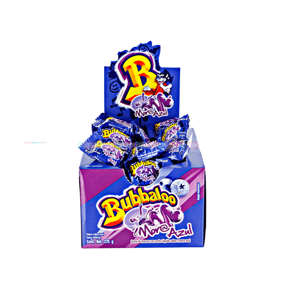 Mexican - Bubbaloo Mora (Blackberry) x 50 units