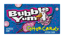 (S1-06) MEXICO- Gum - Bubble Yum Big Pack (10pcs) Cotton Candy -  2.82oz x 12 units