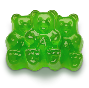 (S3-02) Bulk - Albanese - Smith Apple Bears 5 lb (2.27KG) X 1 Bag