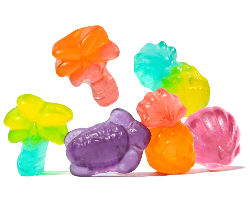 (S3-02) Bulk - Albanese On Vacay Gummies 5lb (2.27kg) x 1 Bag