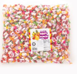 (S3-03) Morocco - Bulk - Gustaf's Assorted Soft Punch Chews - 5 lb x 1 Bag