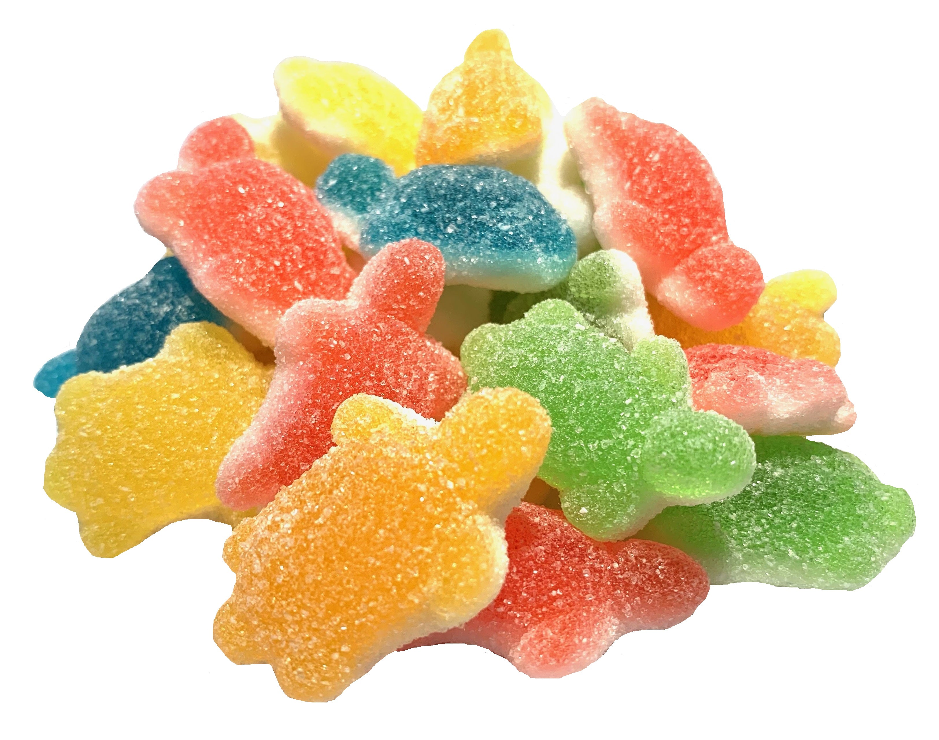 (S1-10) Box - BULK - Huer - Sour Assorted Turtles x 1kg - SugarMarket.ca