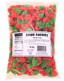 (S3-03) Bulk - Kervan Gummies - Sour Cherries 5lb (2.27kg) x 1 Bag
