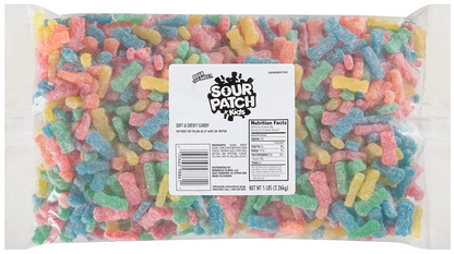 (S2-05) Bulk - Sour Patch - Kids Assorted 5LB (2.27KG) x 1 Bag