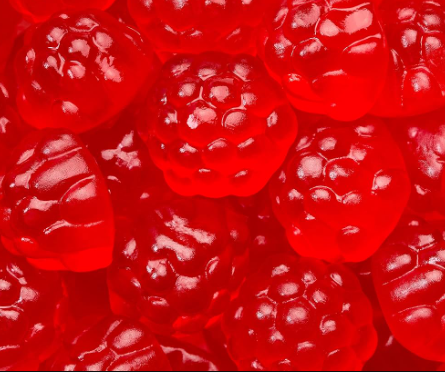 (S3-02) US - Bulk - Albanese Red Raspberry 100pcs - 5lb (2.27kg)