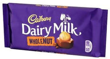 UK CADBURYS DAIRY MILK WITH WHOLENUT 200G X 11 unit