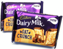 UK Cadburys Dairy Milk Oat Crunch - Standard size x 16 units