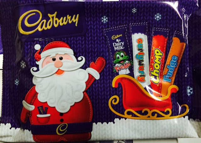 Xmas UK Cadbury SELECTION PACK 81gx 24 units