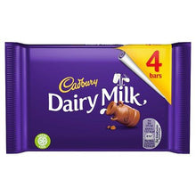 UK Cadbury Dairy Milk 4 pk x 14 bags