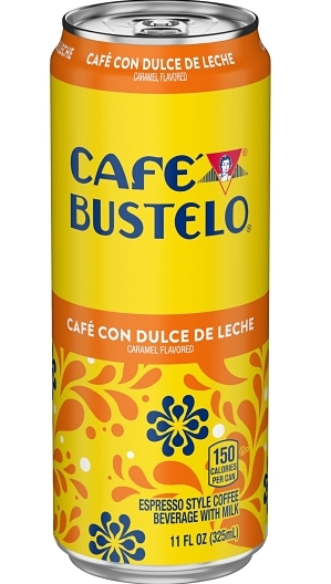 (S5-03) Box - US - Beverage - Coffee - Cafe Bustelo - Dulce De Leche - Caramel Flavor 11 Fl Oz (325ml) x 03 units