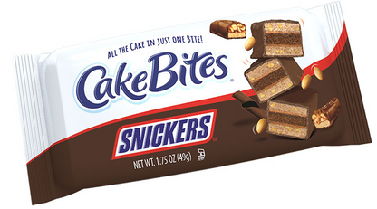 (S2-03) US - CAKEBITES - SNICKERS 1.75oz (49g) X 12 UNITS