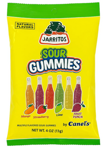 (S7-05) CANELS JARRITOS GUMMIES - SOUR 4oz (113.4g) x 12 Units