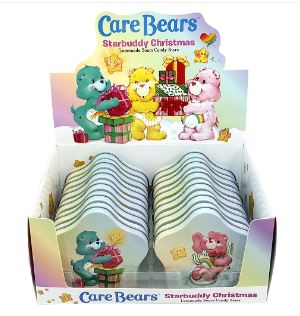 (S8-08) XMAS - Boston American - Care Bears Star Christmas Tin X 12 Units