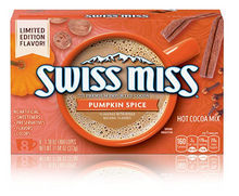 XMAS - Single -Swiss Miss Hot Cocoa Mix - Pumpkin Spice 1.38oz (8 Envelops) x 1 unit