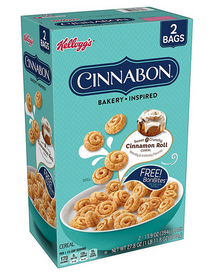 Cereal - Cinnabon Cinnamon Roll 2-PK 27.8oz (788g) x 1 unit