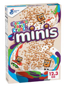 Cereal - Cinnamon Toast Crunch - minis 12.3oz x 1 unit