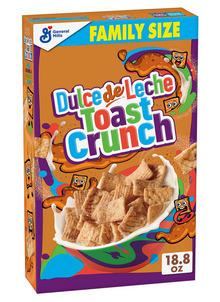 Cereal - Dulce de Leche Toast Crunch 18.8oz (532g) x 1 unit