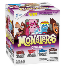 Cereal - SINGLE - Monsters Breakfast Cereal 4-PK 38.9oz (1.1Kg) x 1 Unit (Boxes with minor damage due to shipping)