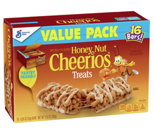 Cereal Bar - Cheerios Honey Nut (16 Bars) 13.6oz (385g) x 1 Box