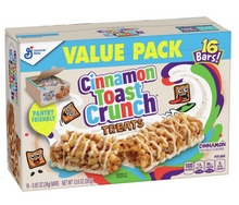 Cereal Bar - Cinnamon Toast Crunch (16 Bars) 13.6oz (385g) x 1 Box