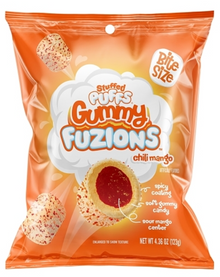 Single - 1 Unit x Stuffed Puffs-Gummy Fusion-Chili Mango Gummy Bites 4.36oz (123g)