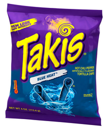 Chips - SINGLE - Takis - Blue Heat 4oz (113.4g) x 1 units
