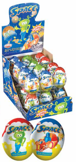 Europ Choco Eggs - Space x 24