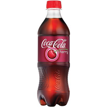 Beverage Coca Cola - CHERRY Coke - BOTTLE 591 ml x 24 (*Freight Extra*) (Buyer is responsible if drinks may leak during shipping and weather)