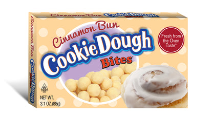 3 Units x Bundle - Theater Box Cookie Dough Cinnamon Bun Bites 3.1 oz